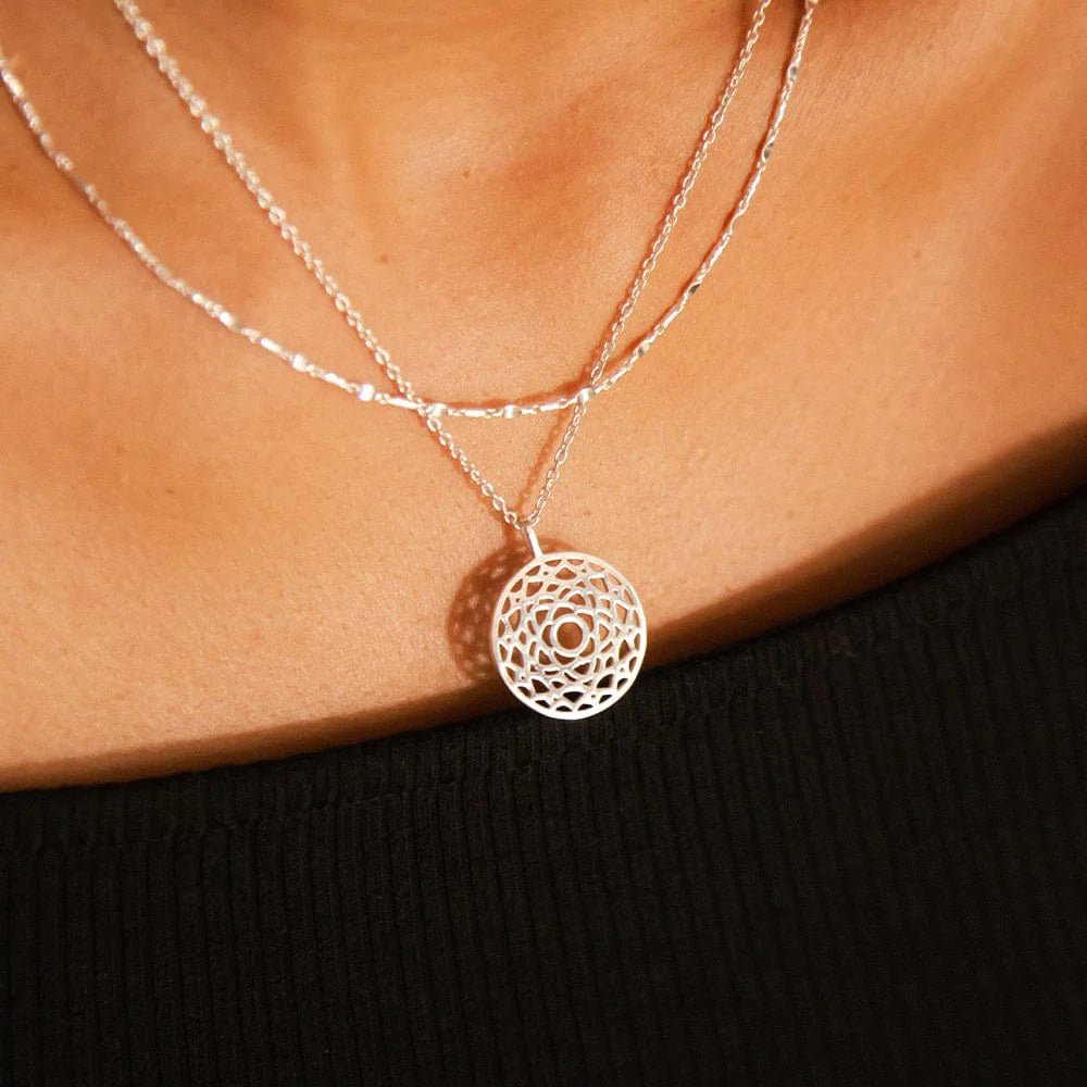 Daisy London Silver Crown Chakra Necklace - MococoDaisy LondonNCHK30075055379320186Necklaces