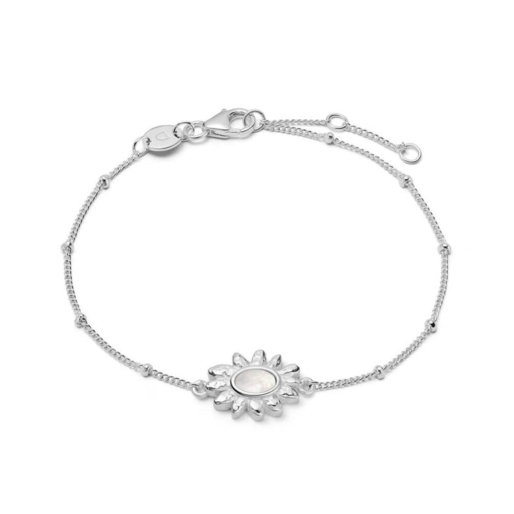 Daisy London Silver Daisy Mother Of Pearl Bracelet - MococoDaisy LondonDBBR02_SLVBracelets