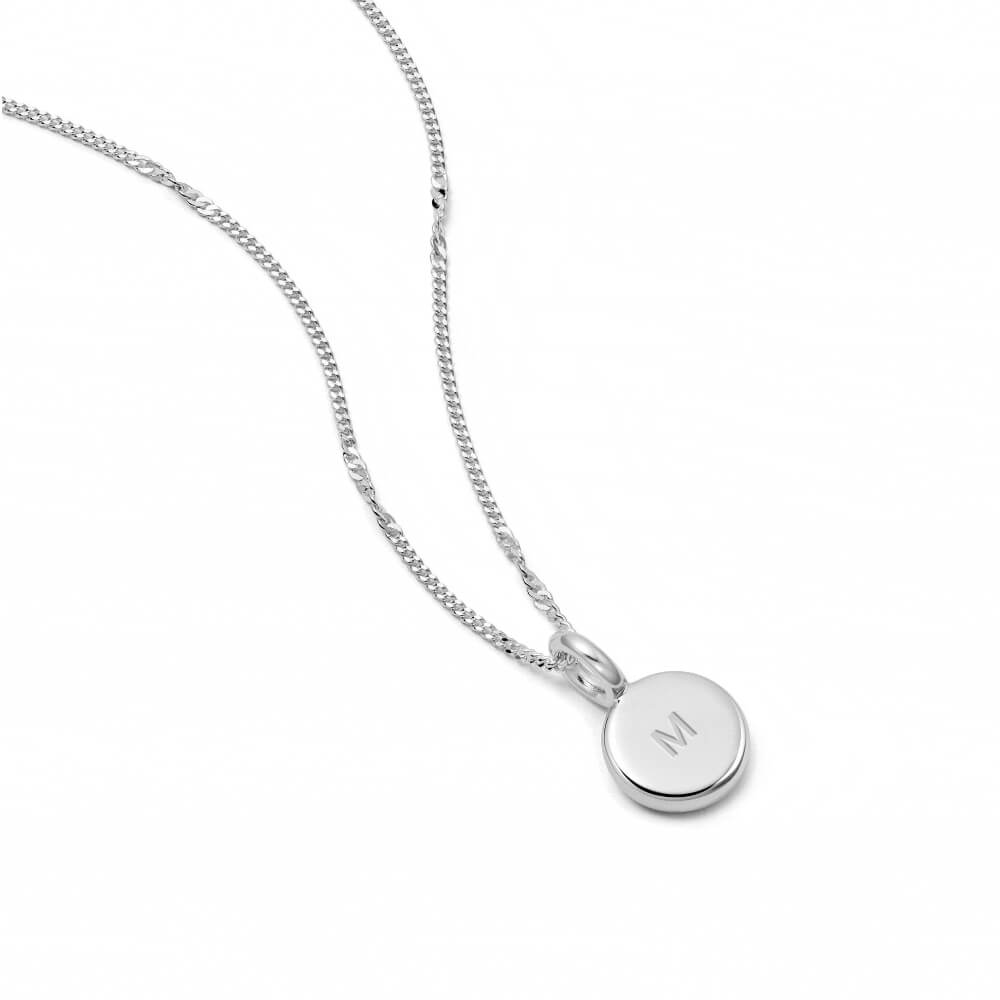 Daisy London Silver Engravable Mini Pendant - MococoDaisy LondonEGN02_SLVCharms & Pendants