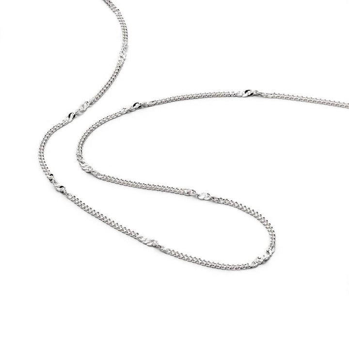 Daisy London Silver Estee Lalonde Forever Chain Necklace - MococoDaisy London3ELN25_SLVNecklaces