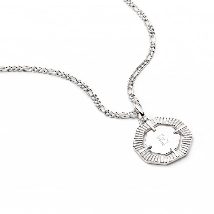 Daisy London Silver Estee Lalonde Octagonal Necklace - MococoDaisy LondonELN05_SLVNecklaces