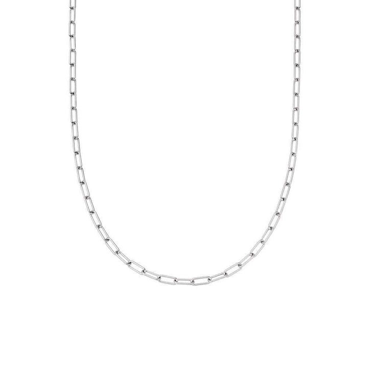 Daisy London Silver Estee Lalonde Open Box Chain Necklace - MococoDaisy London4ELN35_SLVNecklaces