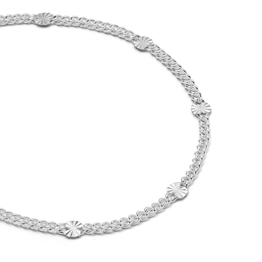 Daisy London Silver Estee Lalonde Sunburst Chain Bracelet - MococoDaisy LondonELBR07_SLVBracelets
