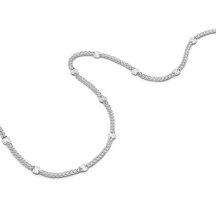 Daisy London Silver Estee Lalonde Sunburst Necklace - MococoDaisy LondonELN10_SLVNecklaces