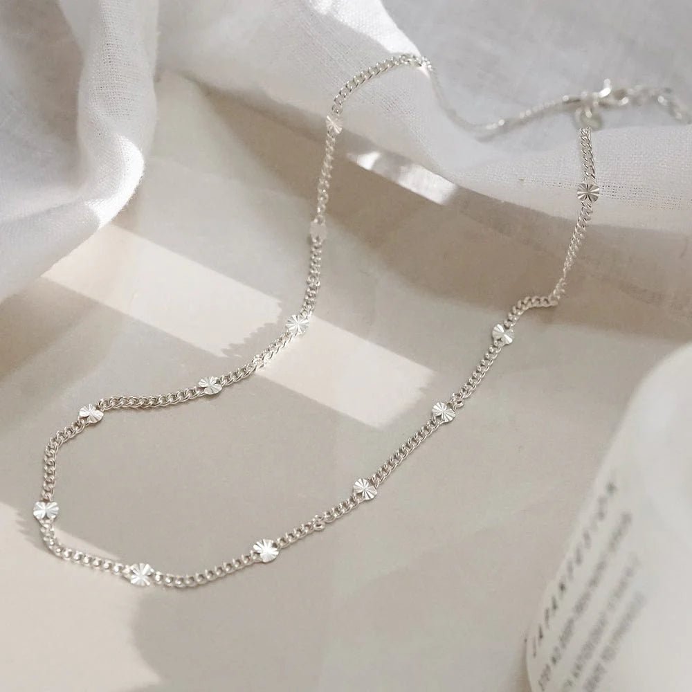 Daisy London Silver Estee Lalonde Sunburst Necklace - MococoDaisy LondonELN10_SLVNecklaces