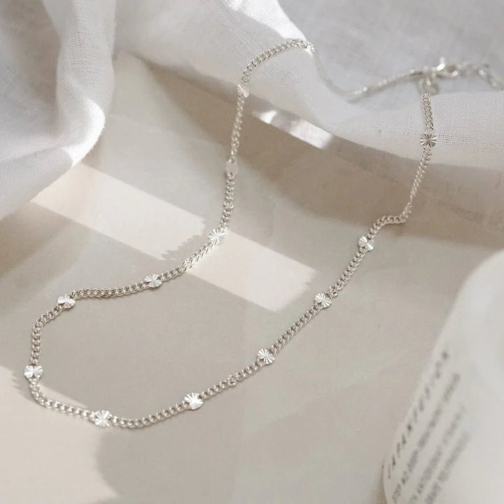 Daisy London Silver Estee Lalonde Sunburst Necklace - MococoDaisy LondonELN10_SLVNecklaces