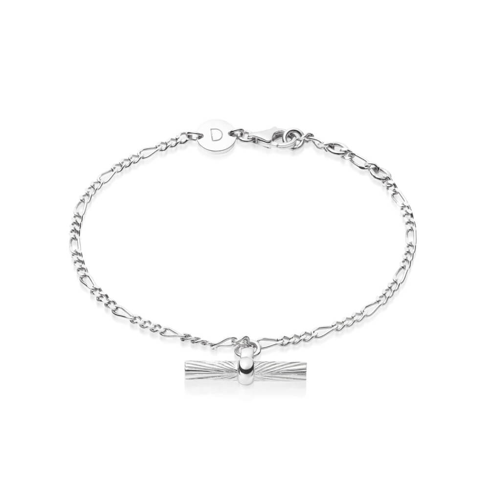 Daisy London Silver Estee Lalonde T Bar Drop Bracelet - MococoDaisy LondonELBR04_SLVBracelets