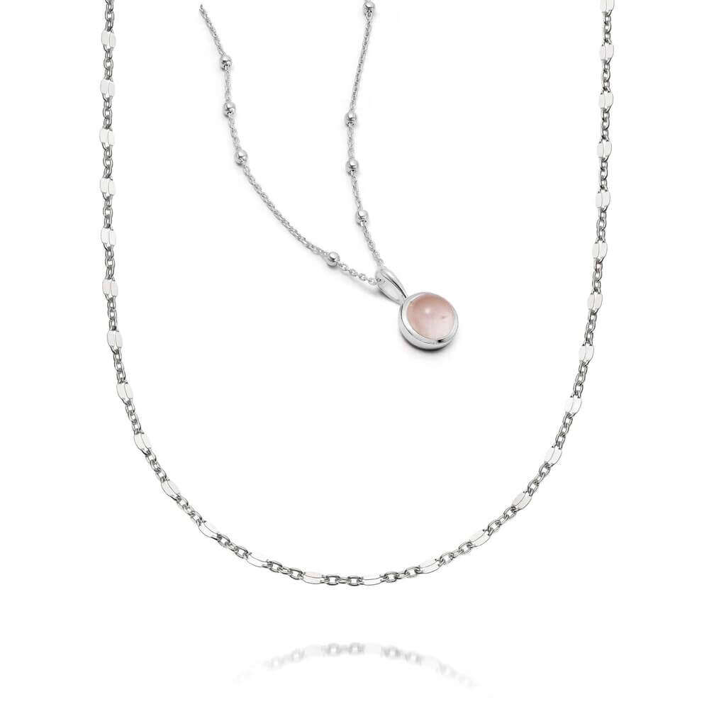 Daisy London Silver Feel The Love' Necklace Layering Set - MococoDaisy LondonLSET14_SLVJewellery Sets