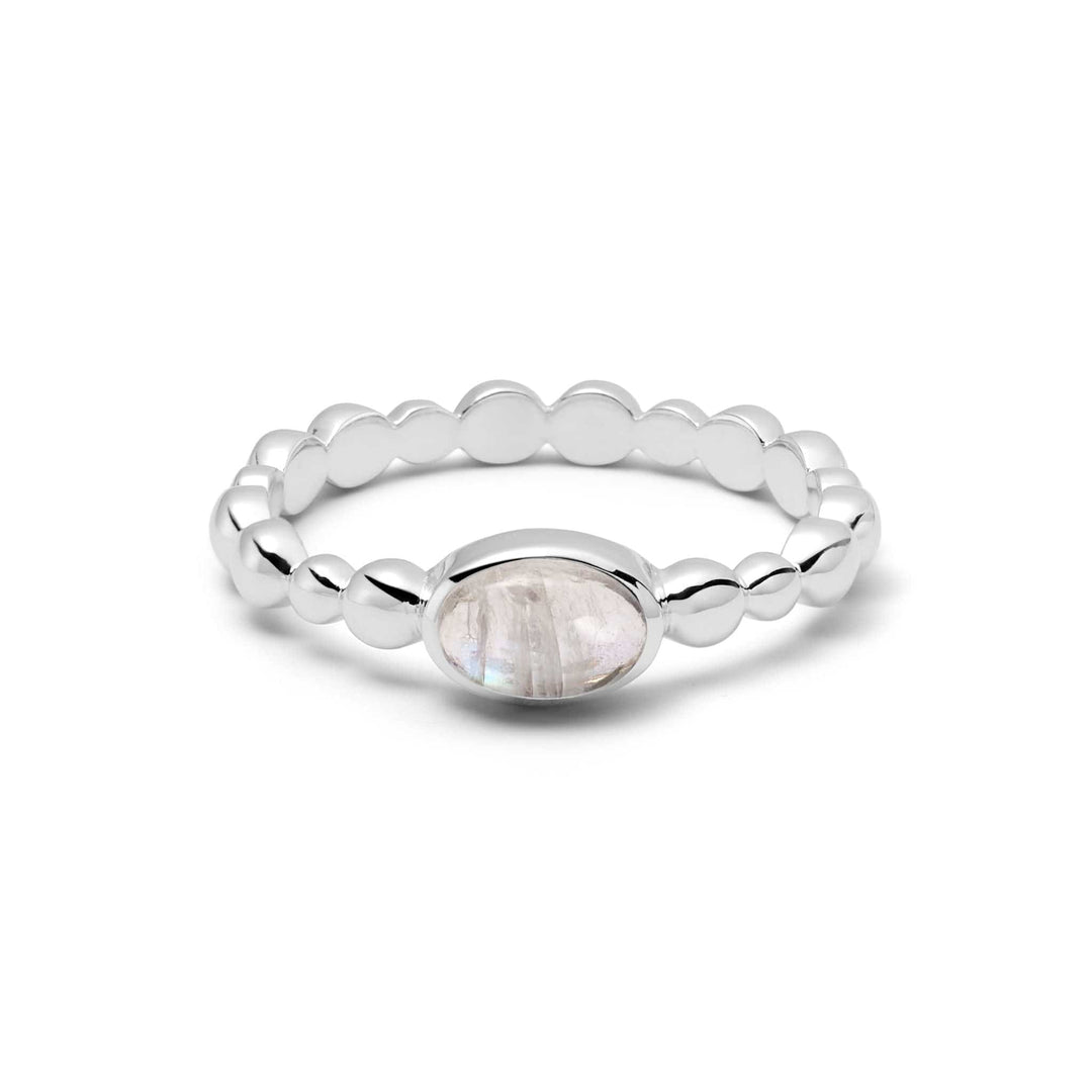 Daisy London Silver Healing Stone Ring - MococoDaisy LondonHR4005_SLV_XS5056104134757Rings