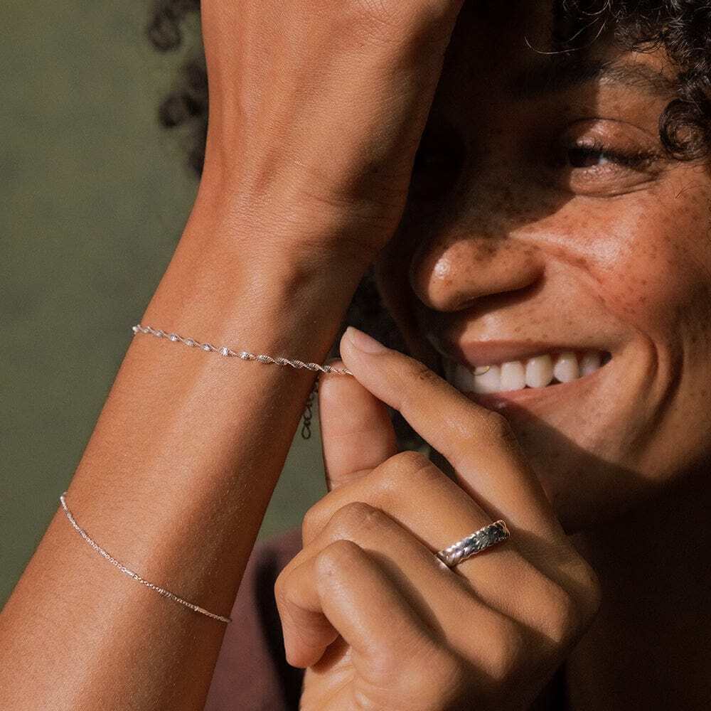Daisy London Silver Helix Twisted Chain Layering Set - MococoDaisy LondonGSET197_SLVJewellery Sets