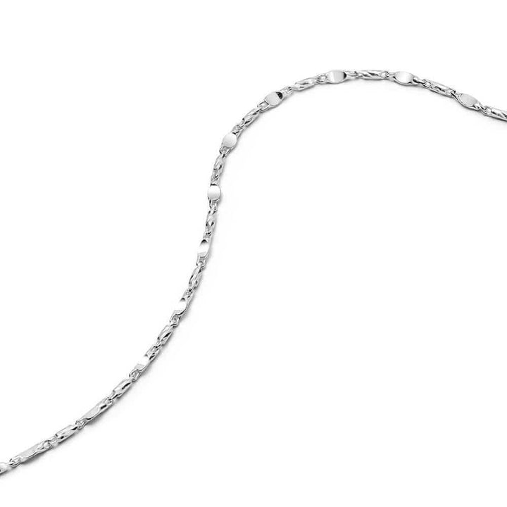 Daisy London Silver Long Tidal Twist Chain Necklace - MococoDaisy LondonSN20_SLVNecklaces