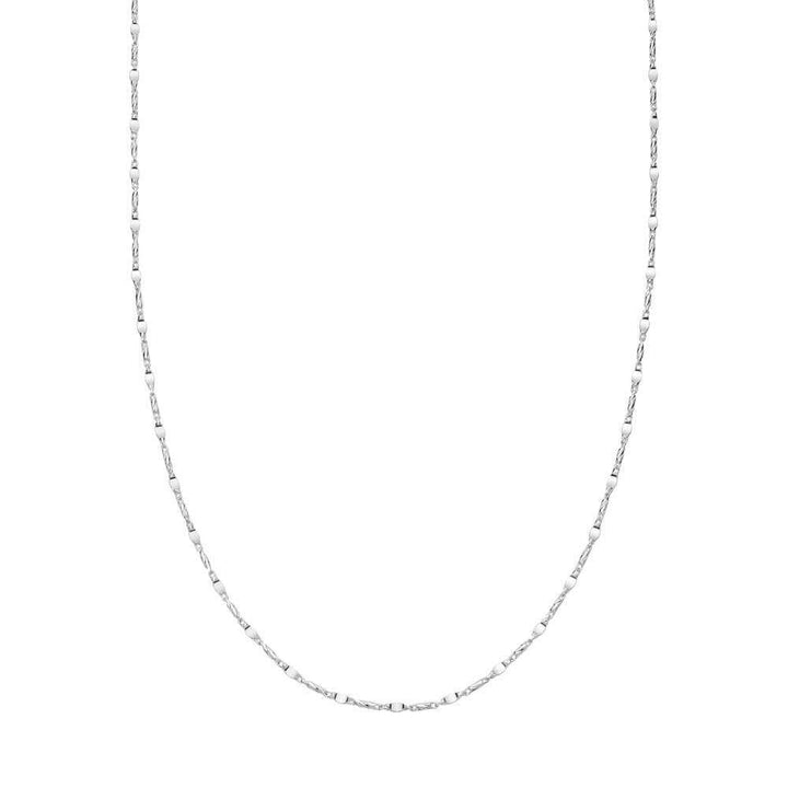 Daisy London Silver Long Tidal Twist Chain Necklace - MococoDaisy LondonSN20_SLVNecklaces
