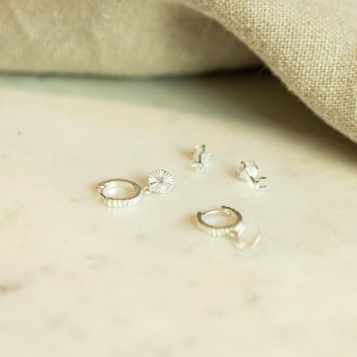 Daisy London Silver Luna Earring Stack - MococoDaisy LondonLSET25_SLVEarrings