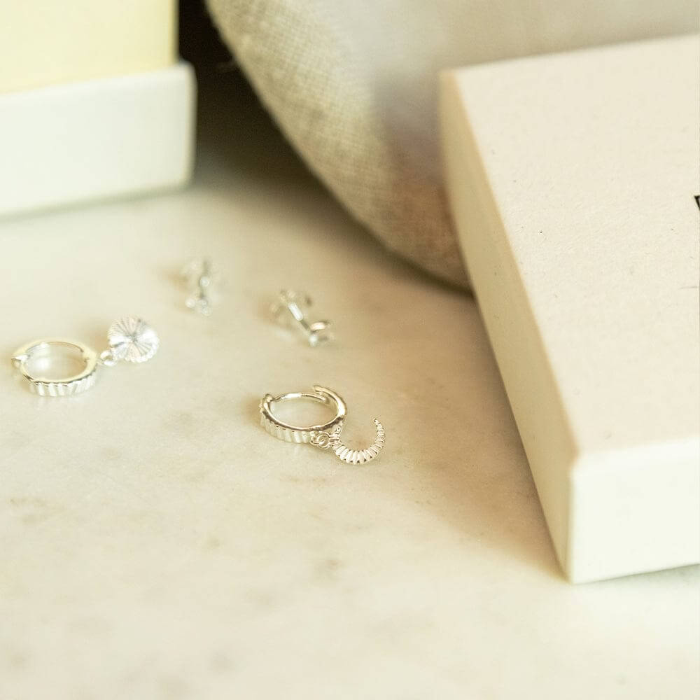 Daisy London Silver Luna Earring Stack - MococoDaisy LondonLSET25_SLVEarrings