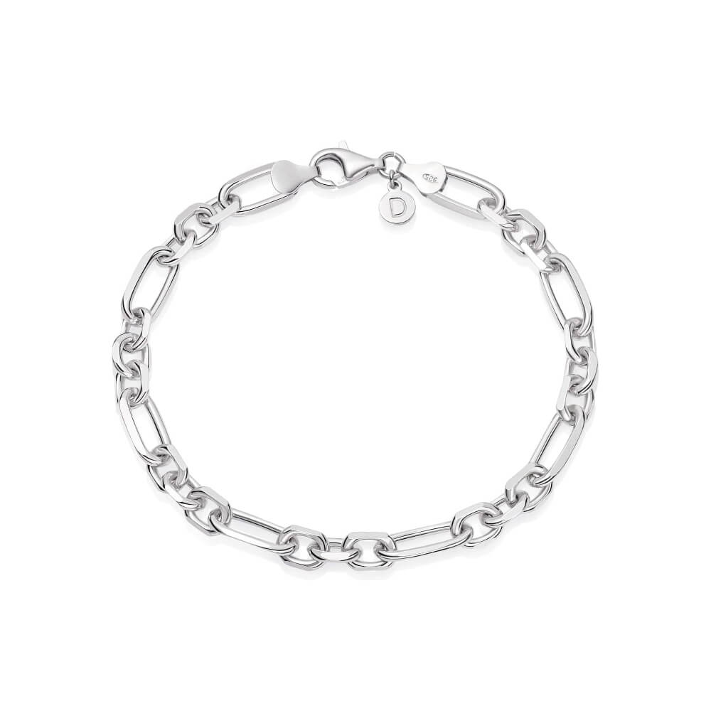 Daisy London Silver Magnus Chunky Chain Bracelet - MococoDaisy LondonRBR04_SLVBracelets