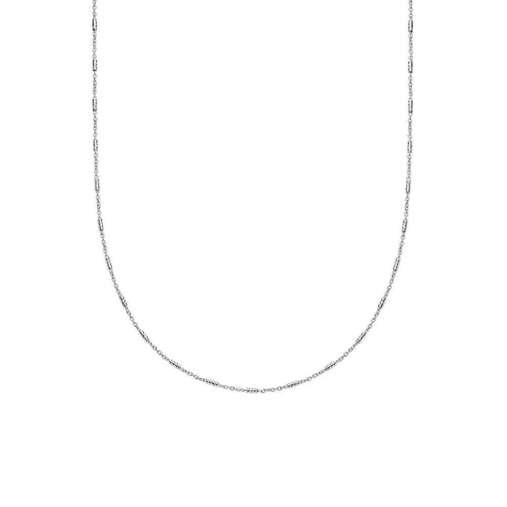 Daisy London Silver Nova Modern Chain Necklace - MococoDaisy LondonFCTUBE_SLVNecklaces