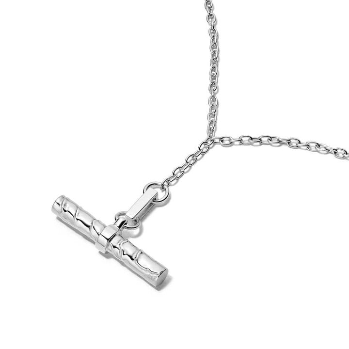 Daisy London Silver Oyster T Bar Necklace - MococoDaisy LondonTN02_SLVNecklaces