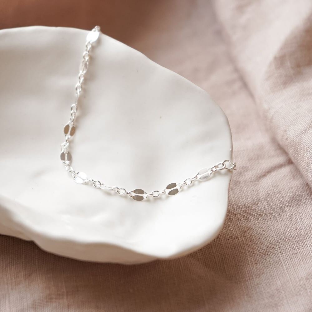 Daisy London Silver Peachy Chain Bracelet - MococoDaisy LondonRBR08_SLVBracelets