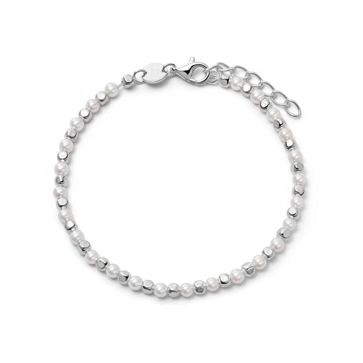 Daisy London Silver Pearl & Bead Bracelet - MococoDaisy LondonBPBR02_SLVBracelets