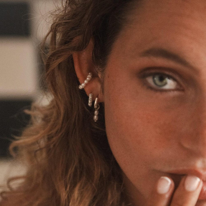 Daisy London Silver Pearl Ear Cuff - MococoDaisy LondonSE11_SLVEarrings