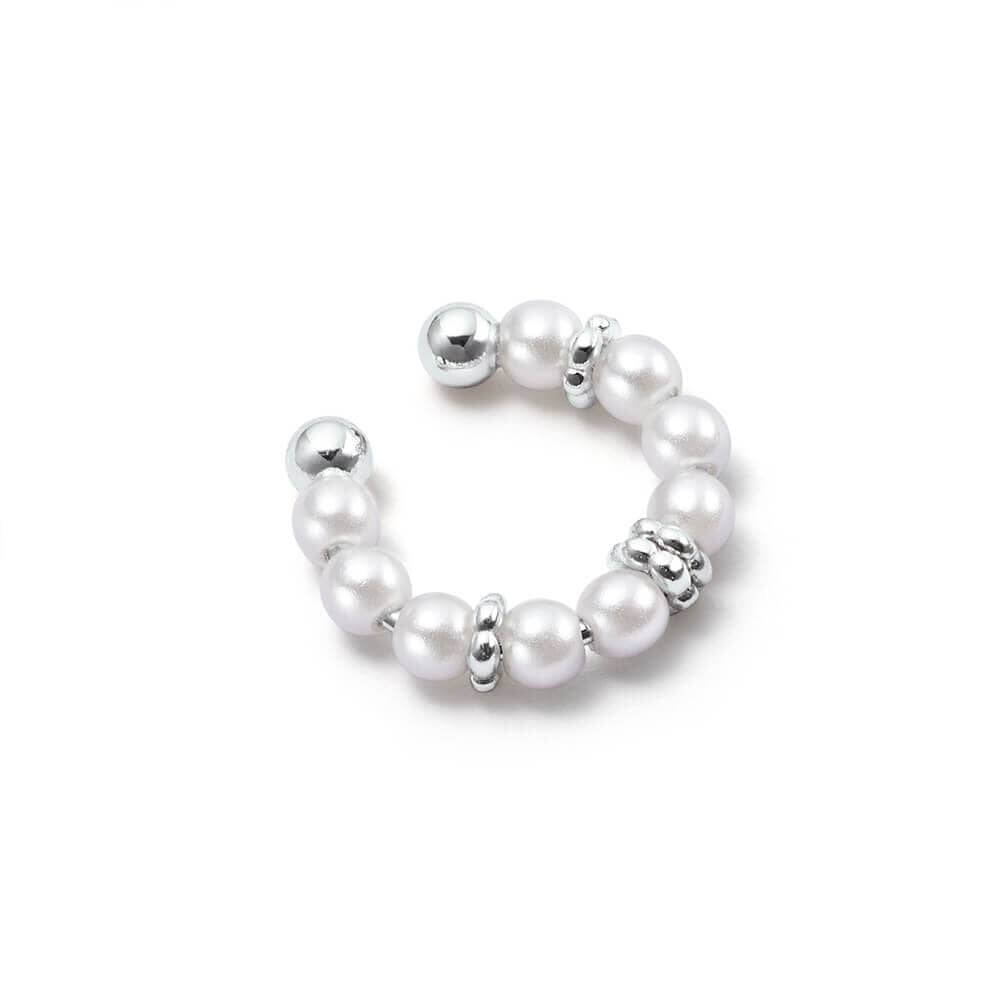 Daisy London Silver Pearl Ear Cuff - MococoDaisy LondonSE11_SLVEarrings