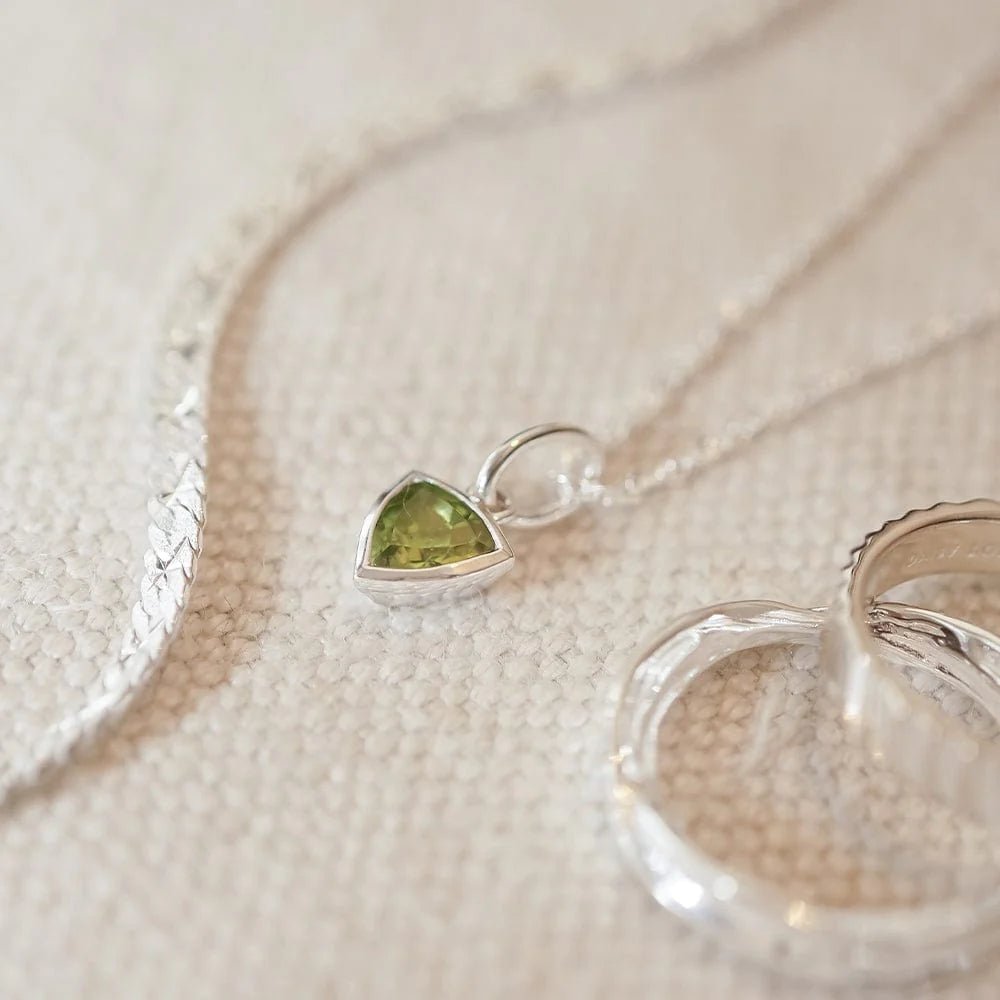 Daisy London Silver Peridot August Birthstone Charm Pendant - MococoDaisy LondonPBS20_SLV5056104125427Charms & Links