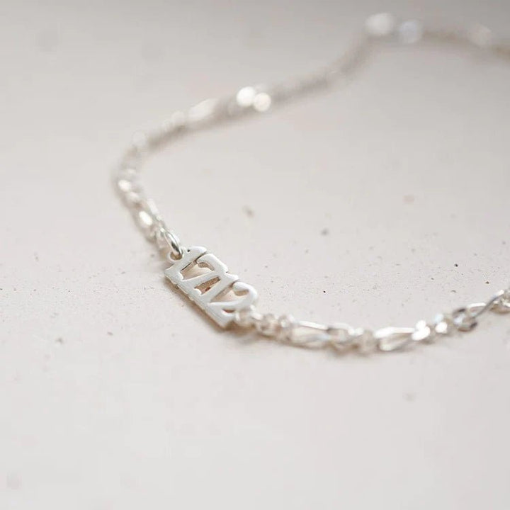 Daisy London Silver Personalised Date Bracelet - MococoDaisy LondonBRNP007_SLVBracelets