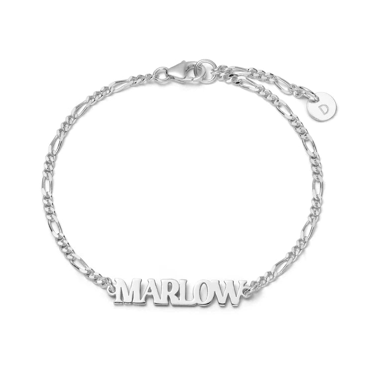 Daisy London Silver Personalised Name Bracelet - MococoDaisy LondonBRNP008_SLVBracelets