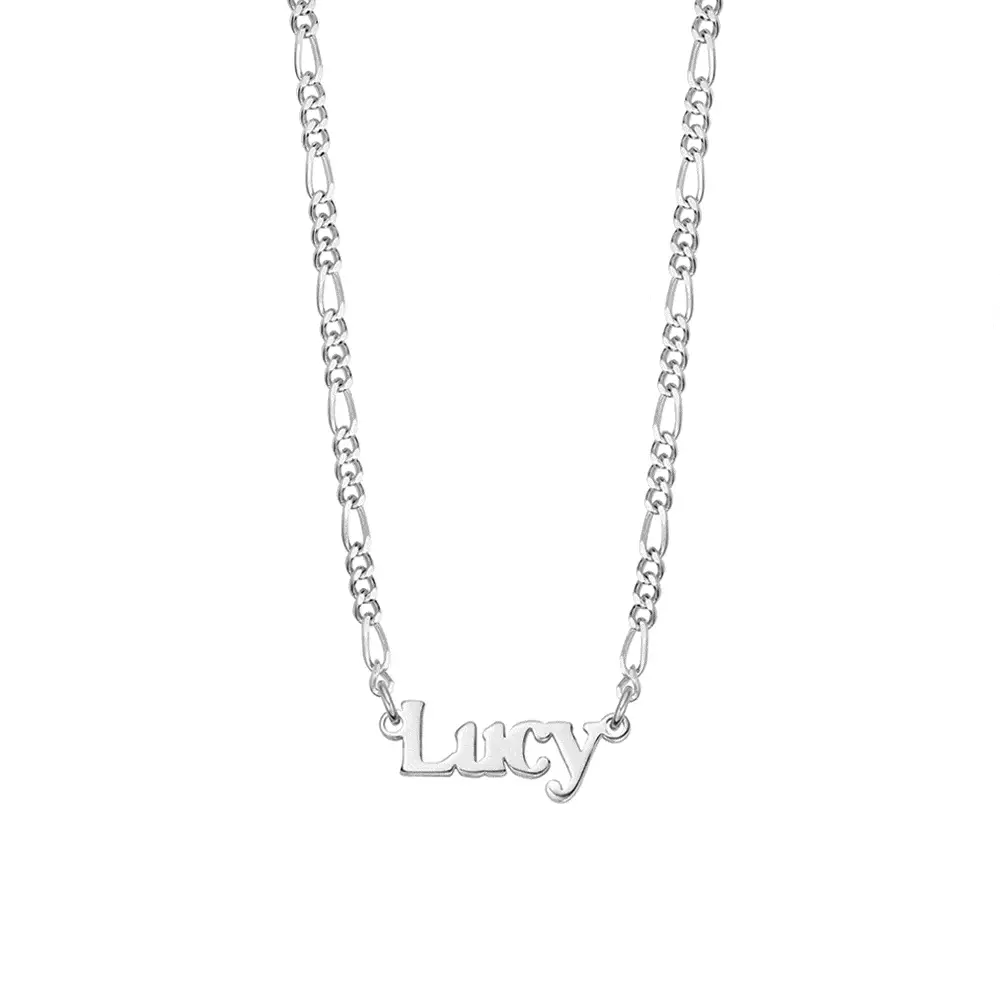 Daisy London Silver Personalised Name Necklace - MococoDaisy LondonNP008_SLVNecklaces