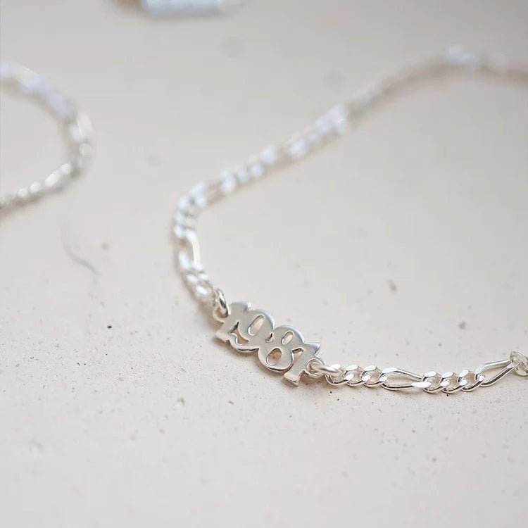 Daisy London Silver Personalised Year Bracelet - MococoDaisy LondonBRNP006_SLVBracelets