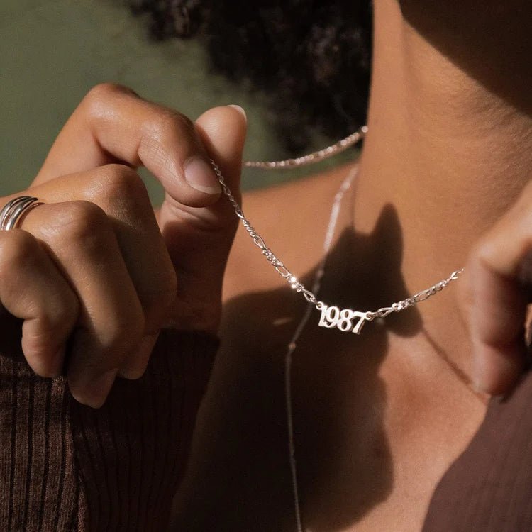 Daisy London Silver Personalised Year Necklace - MococoDaisy LondonNP006_SLVNecklaces