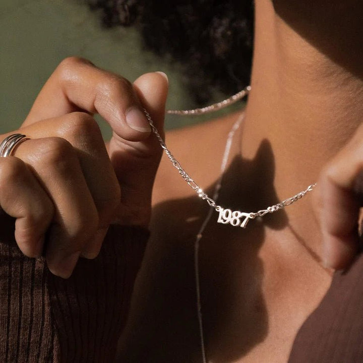 Daisy London Silver Personalised Year Necklace - MococoDaisy LondonNP006_SLVNecklaces