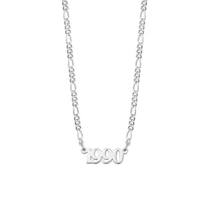 Daisy London Silver Personalised Year Necklace - MococoDaisy LondonNP006_SLVNecklaces