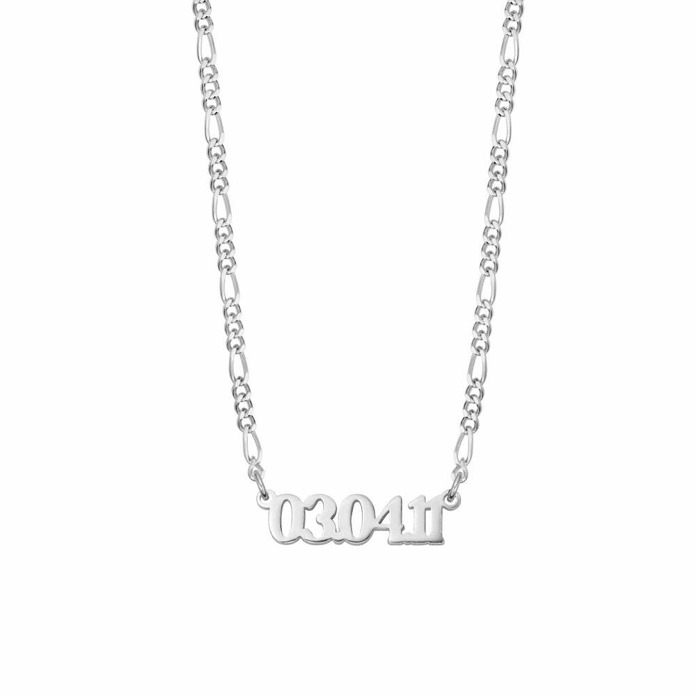 Daisy London Silver Plate Personalised Name Necklace Additional Image - 4