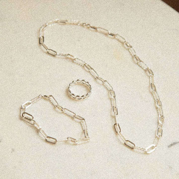 Daisy London Silver Plate Polly Chain Look Additional Image - 2
