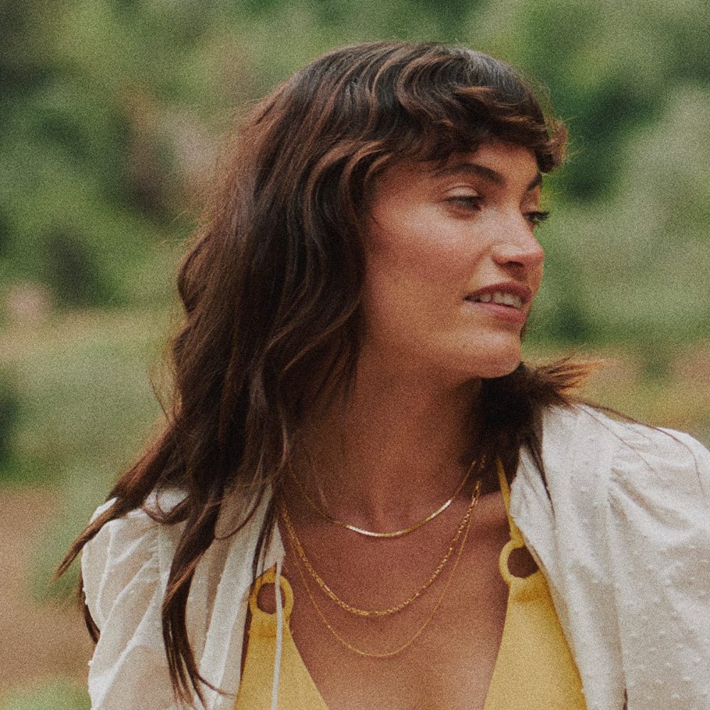 Daisy London Silver Plate Spiral Snake Chain Necklace - MococoDaisy LondonSN24_GP5056104135600Necklace