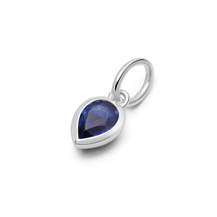 Daisy London Silver Sapphire September Birthstone Charm Necklace - MococoDaisy LondonBS21_SLVNecklaces