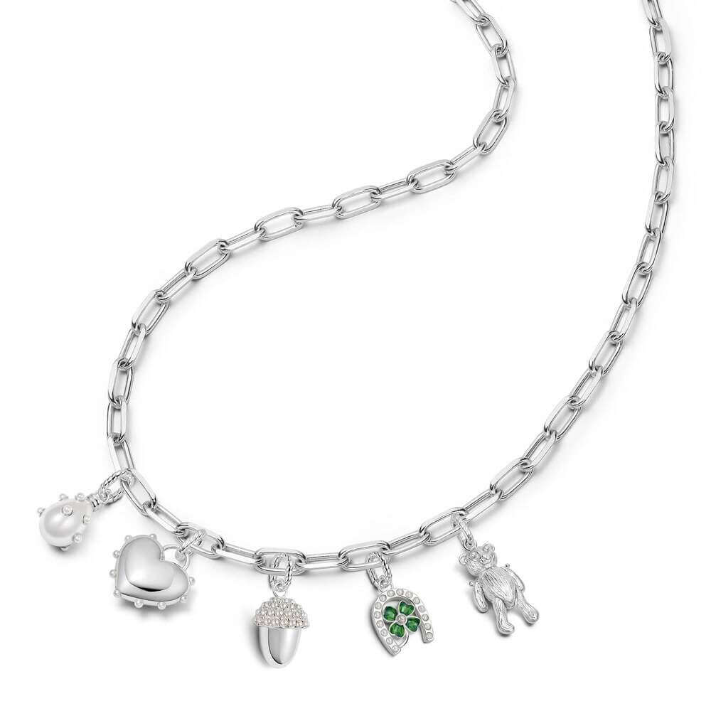 Daisy London Silver Shrimps Charm Necklace Layering Set - MococoDaisy LondonGSET156_SLVJewellery Sets