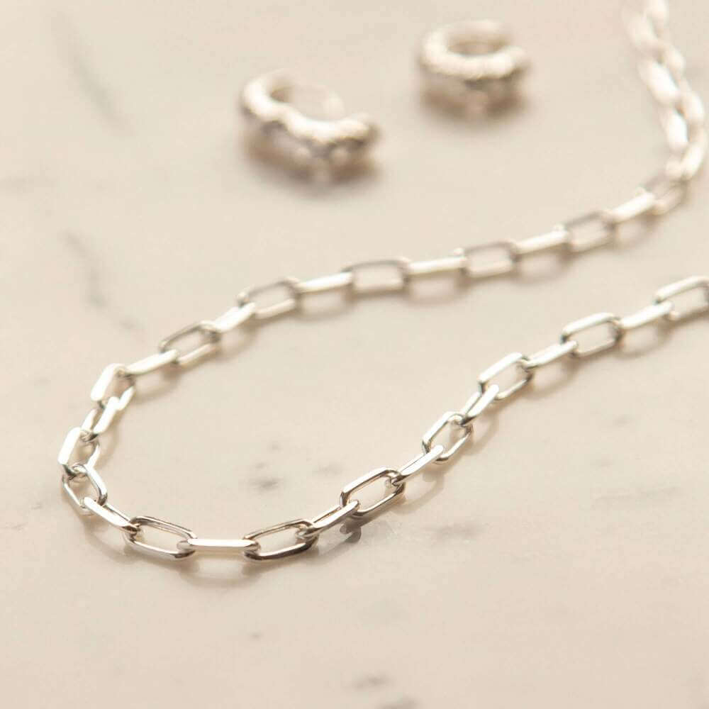 Daisy London Silver Shrimps Chunky Chain Necklace - MococoDaisy LondonSHN001_SLVNecklaces