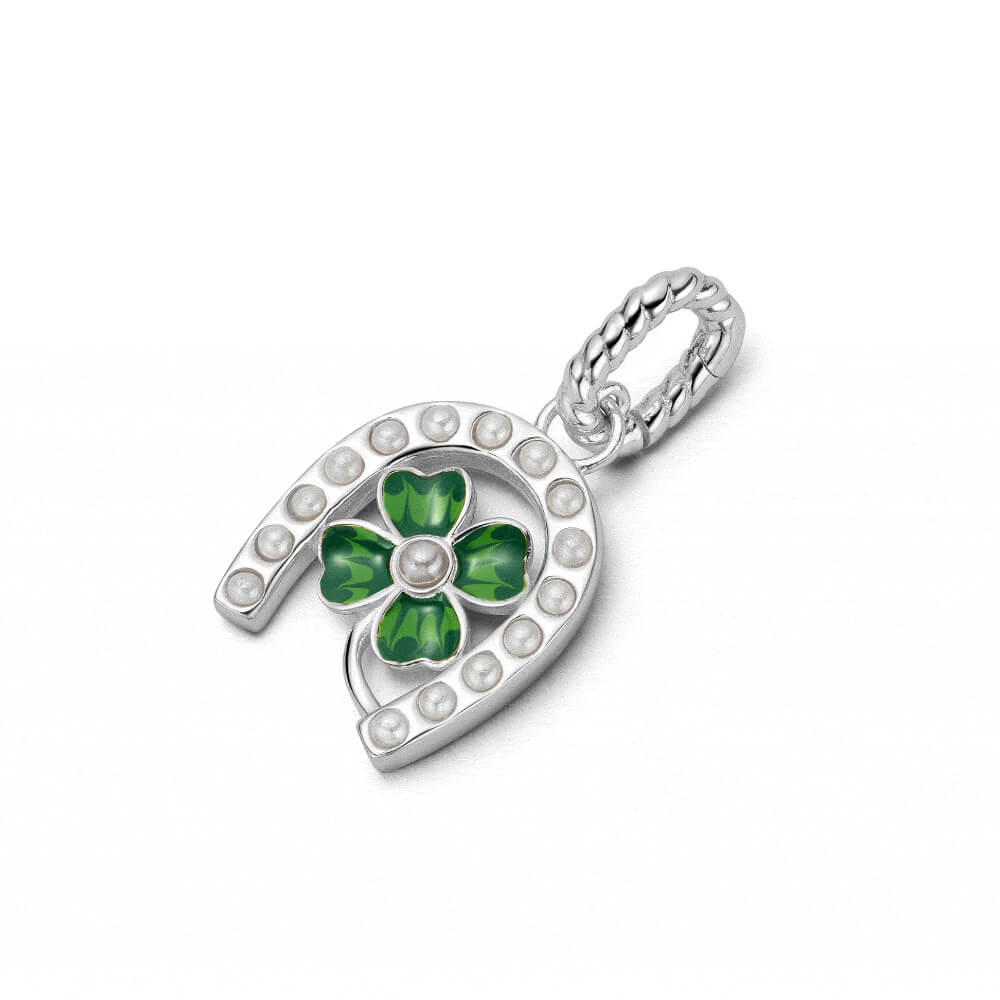 Daisy London Silver Shrimps Clover Charm Pendant - MococoDaisy LondonSHC001_SLVCharms & Pendants