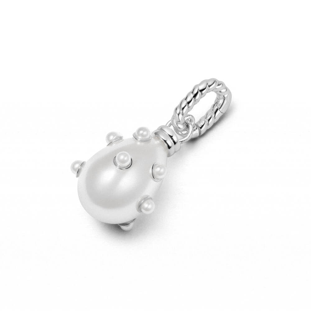 Daisy London Silver Shrimps Pearl Charm Pendant - MococoDaisy LondonSHC002_SLVCharms & Pendants