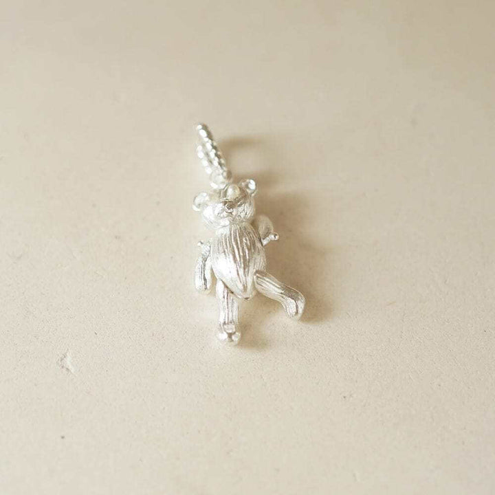Daisy London Silver Shrimps Teddy Bear Pearl Necklace - MococoDaisy LondonSHN010_SLVNecklaces