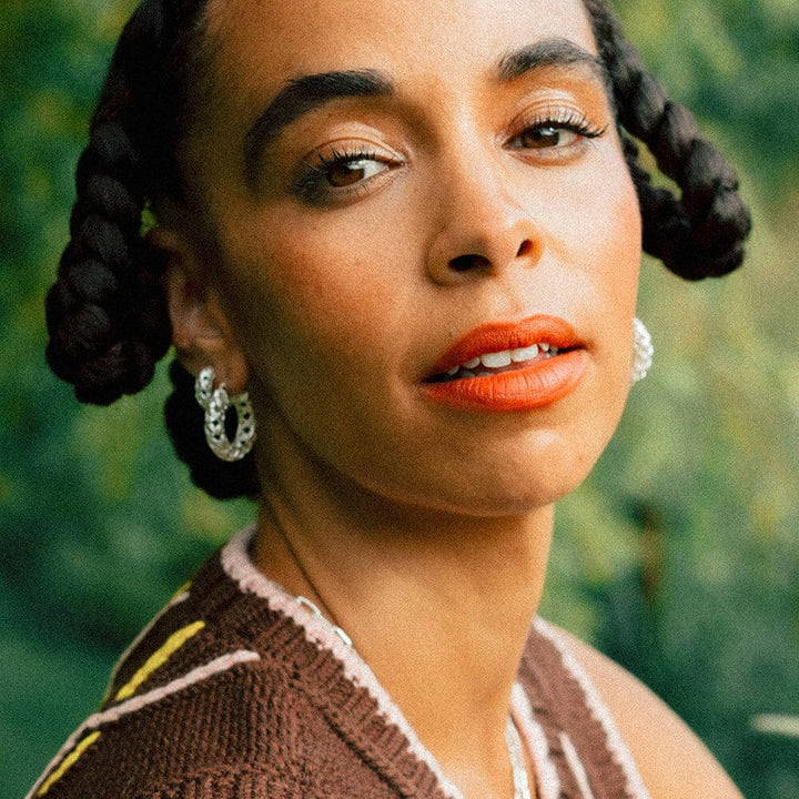 Daisy London Silver Shrimps Woven Maxi Hoop Earrings - MococoDaisy LondonSHE001_SLVEarrings