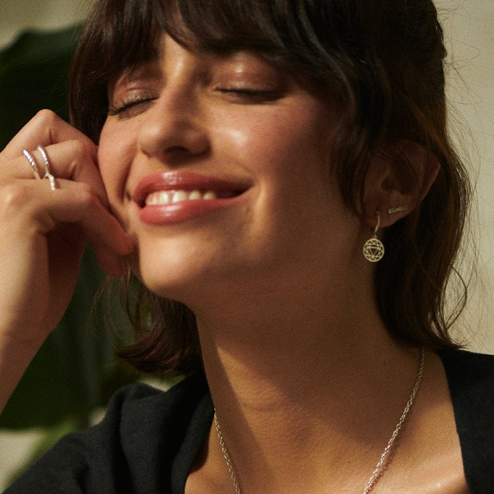 Daisy London Silver Solar Plexus Chakra Earrings - MococoDaisy LondonECHK10035055379310415Earrings