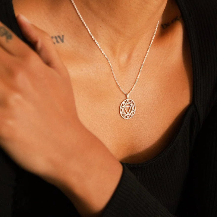 Daisy London Silver Solar Plexus Chakra Necklace - MococoDaisy LondonNCHK30035055379320148Necklaces