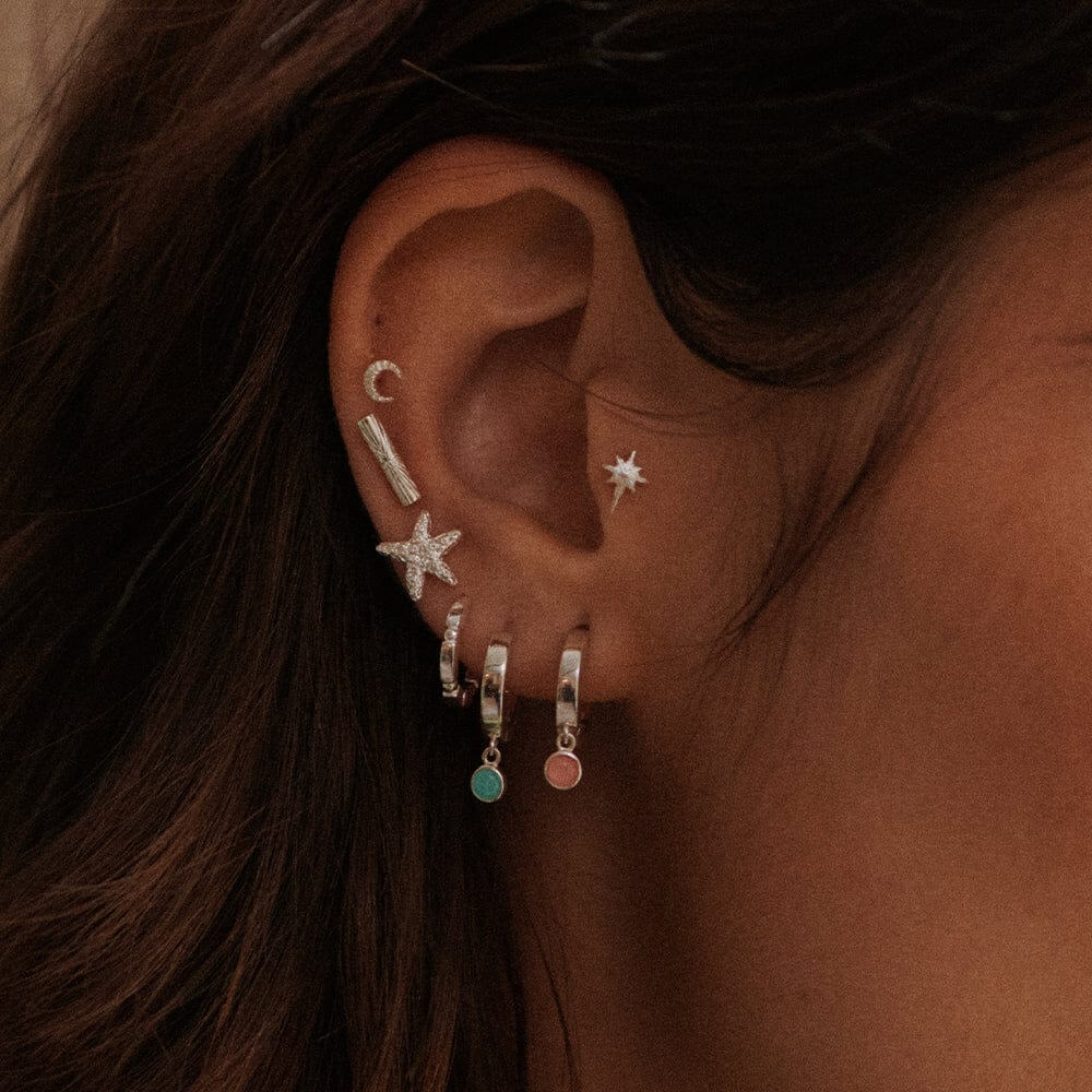 Daisy London Silver Starfish Stud Earrings - MococoDaisy LondonSE08_SLVEarrings