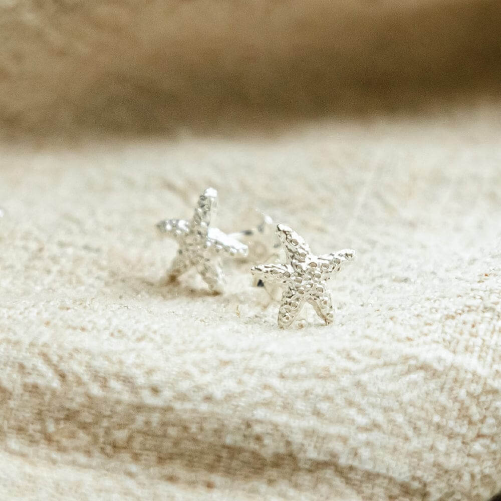 Daisy London Silver Starfish Stud Earrings - MococoDaisy LondonSE08_SLVEarrings