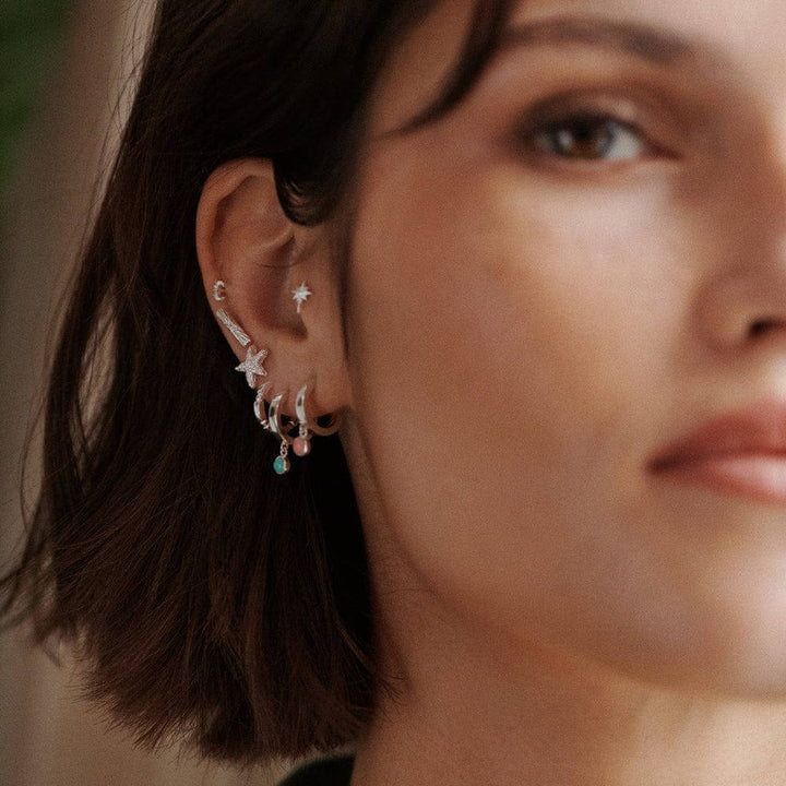 Daisy London Silver Starfish Stud Earrings - MococoDaisy LondonSE08_SLVEarrings