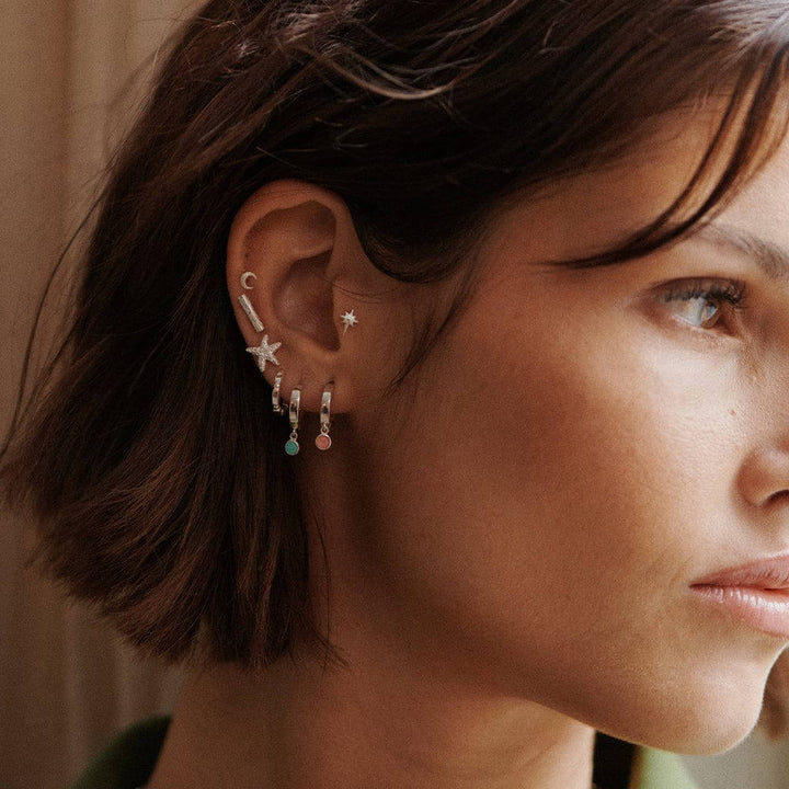 Daisy London Silver Super Star Stud Earrings - MococoDaisy LondonST07_SLVEarrings