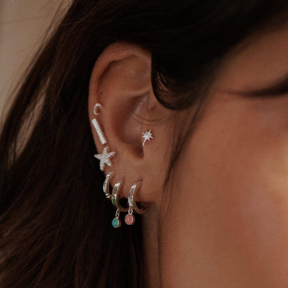 Daisy London Silver Super Star Stud Earrings - MococoDaisy LondonST07_SLVEarrings